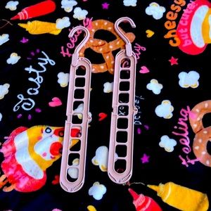 2 Pink Closet Organizers